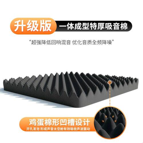 隔音棉吸音棉自粘墙面回音混响超强消音室内墙体隔音墙贴ktv降噪