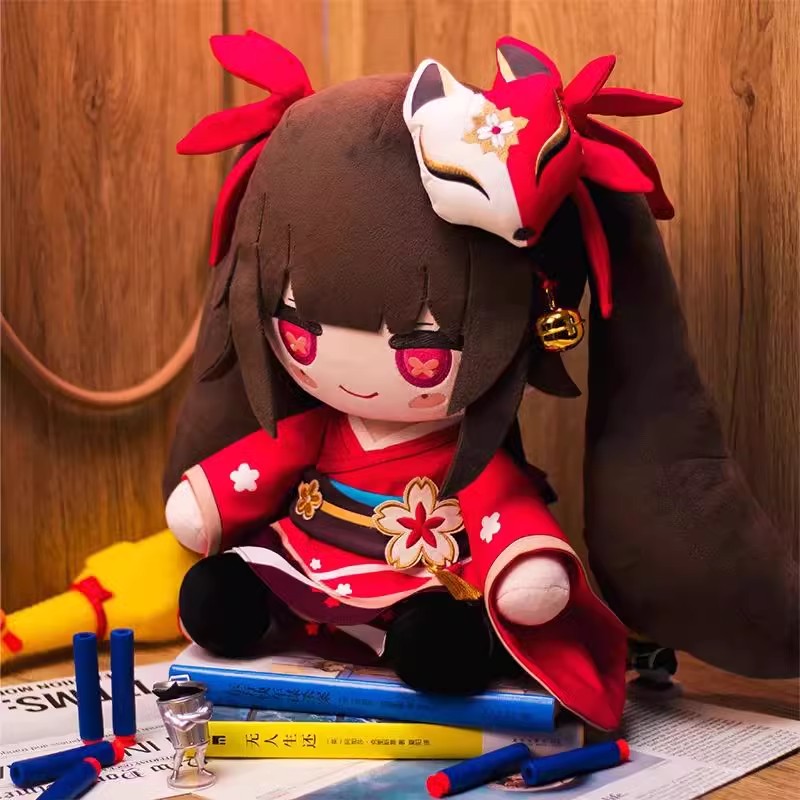 崩坏星穹铁道周边花火棉花公仔40cm二次元炸弹可爱毛绒玩具娃娃