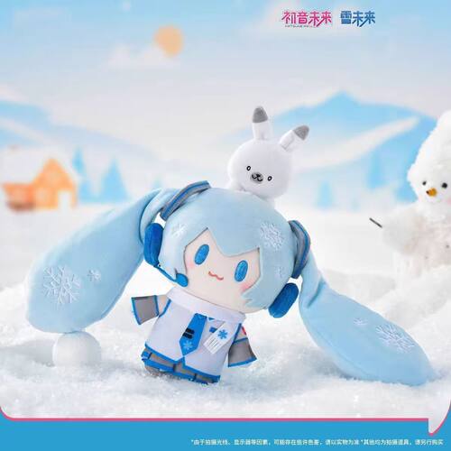 雪未来 樱花未来TOP顶宝系列 毛绒玩偶 初音未来  雪顶宝