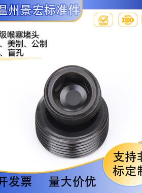 12.9级DIN906闷内六角堵头P管堵JWJ螺塞头PT堵头NT螺塞通孔孔油盲