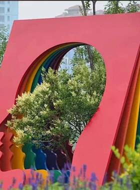 拍区照景氛围网红景观道具大摆件装饰景艺术打卡外KCC造型户装置