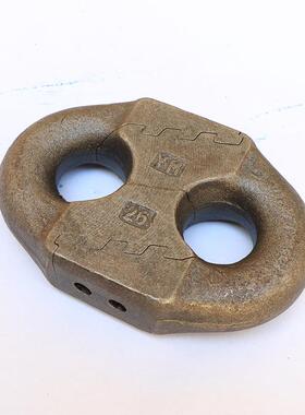 帕森扁平锯齿环30FZS*1斯084连接环链0T条用捞渣机双孔连接锯齿环