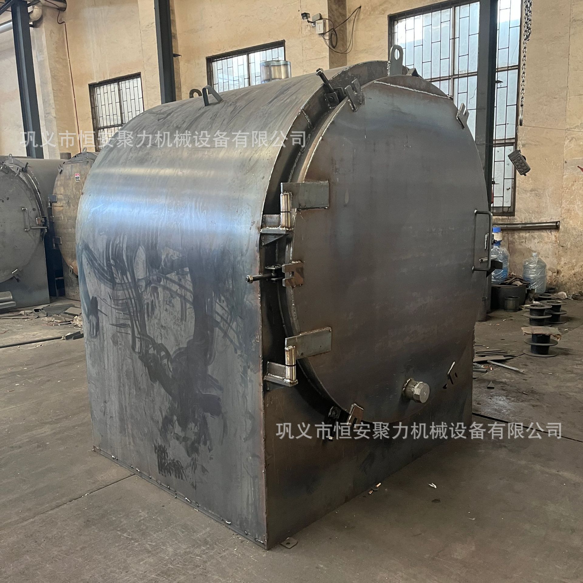 环保无烟小型家用炭化炉干湿两用竹子椰壳稻壳原木果木制碳机设备