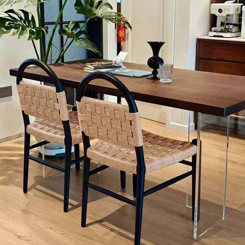 法GIG古式中薇薇安餐椅编家绳用实木椅复古客厅家用编靠背休织闲,电子元器件市场,其它元器件,淘宝优惠券,粉丝福利购,淘宝优惠卷