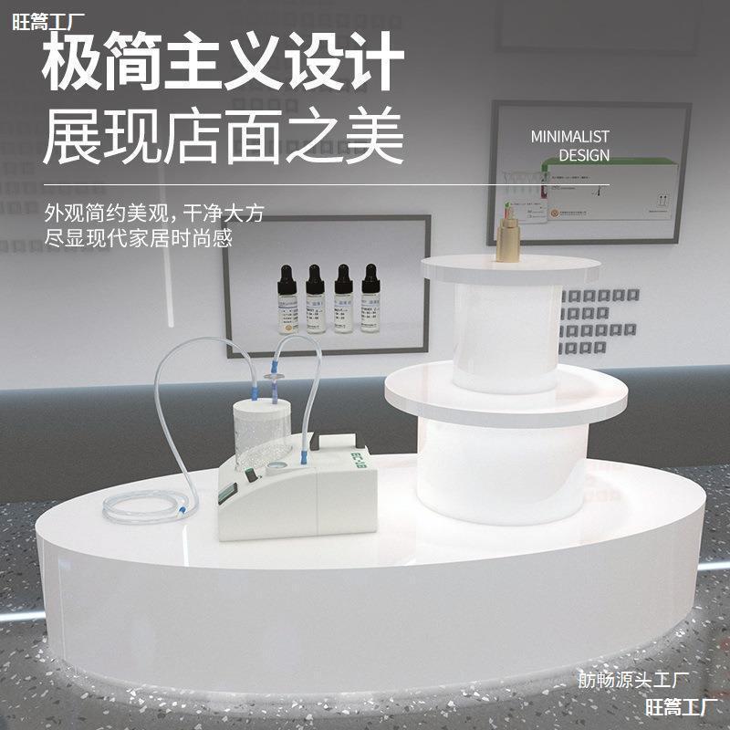 中岛台展示柜产品岛台展示台展厅展柜产品烤漆展台陈列柜异形新款