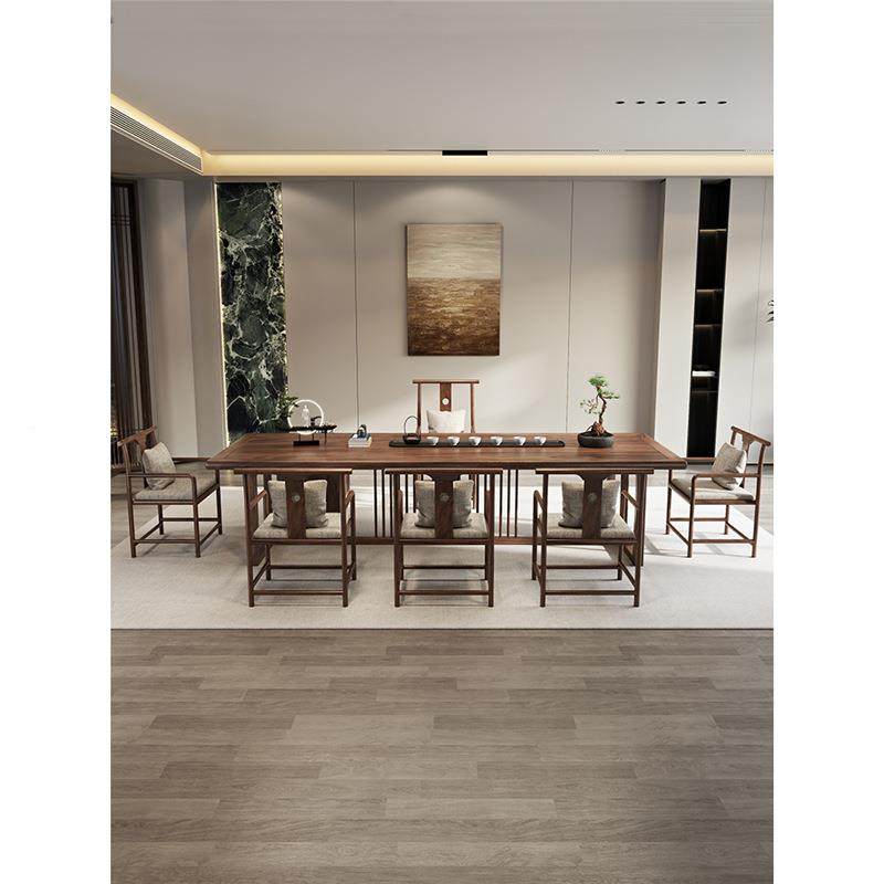 A8茶L胡桃木茶原木WNV大板新式台办公室茶桌桌中古风功夫中泡茶桌,商业/办公家具,茶台/茶桌,淘宝优惠券,粉丝福利购,淘宝优惠卷