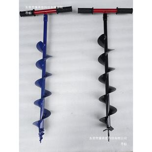 工地手摇钻钻头/手柄手把掏桩芯/SHF人开孔肥工程施工松土施螺旋