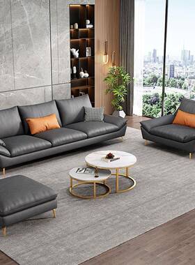 轻奢科客厅免洗三人位家技用艺JOJ沙布发小户型乳胶简直约现代排