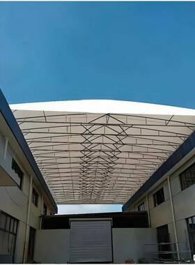 厂房仓库电17589动棚推拉篷车间过道遥控收动缩储雨通道仓移伸缩