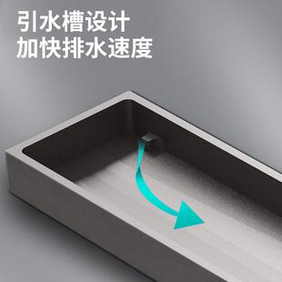 全銅加長加厚防臭地漏極簡單線型淋別排浴窄房大量酒86075店墅高