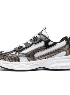 BUFFALO BOUND夏季新品男女同款潮小白鞋情侣运动老爹鞋户外板鞋