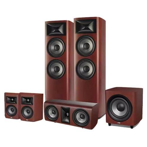 J.B.LSTUDIO6985.1家庭影院音响套装木质HIFI落地式双8寸低音