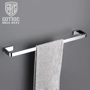 哥式GOTHIC欧式全铜毛巾杆单杆卫生间毛巾架浴巾杆浴室五金挂