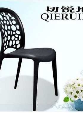 直销塑料高脚椅餐桌餐椅带靠背chairS洽谈处大排档椅子家具