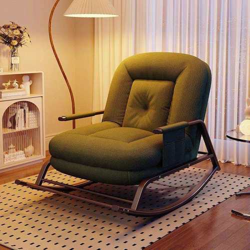 摇摇躺椅摇椅成人休闲椅阳台家用休闲客厅单人懒人沙发大人沙发椅