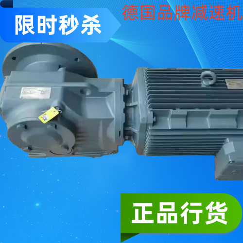 S----E-----W斜齿轮减速机R37DT71D4电动机齿轮箱减速器同轴输出
