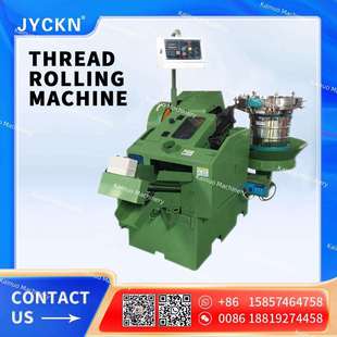 凯诺全自动高速螺丝钉搓丝/搓牙机/打头/冷镦机/螺丝机设备