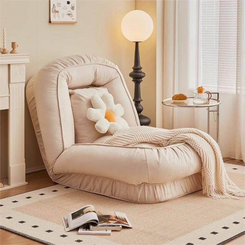 懒人沙发人类狗窝网红款椅卧室可躺可睡可折叠榻榻米单人沙发床