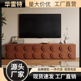 大司马法式复中古客厅电视柜实木斗柜餐边柜床头柜家用卧室床尾柜