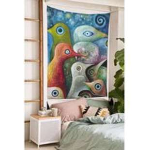 代发 一件起订 挂毯80 60inch 供货 竖版 来图定质