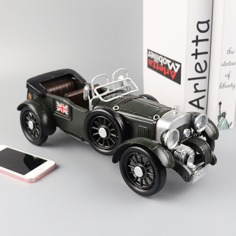 仿真宾利爬山虎敞篷铁皮车模
