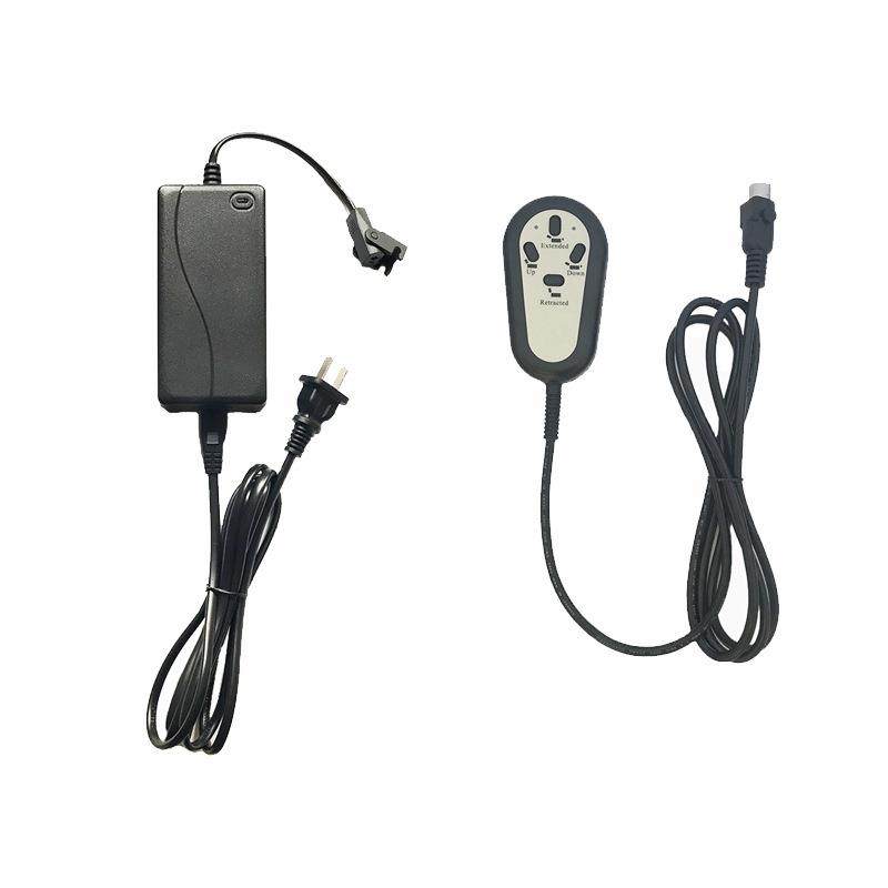 电动推杆功能铁架沙发有线控制器手控器开关面板配套开关电源