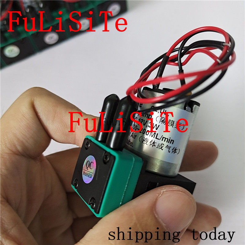 喷绘机小墨泵12V3W墨泵迈创彩神打印机吸墨泵喷码机写真机3W墨泵