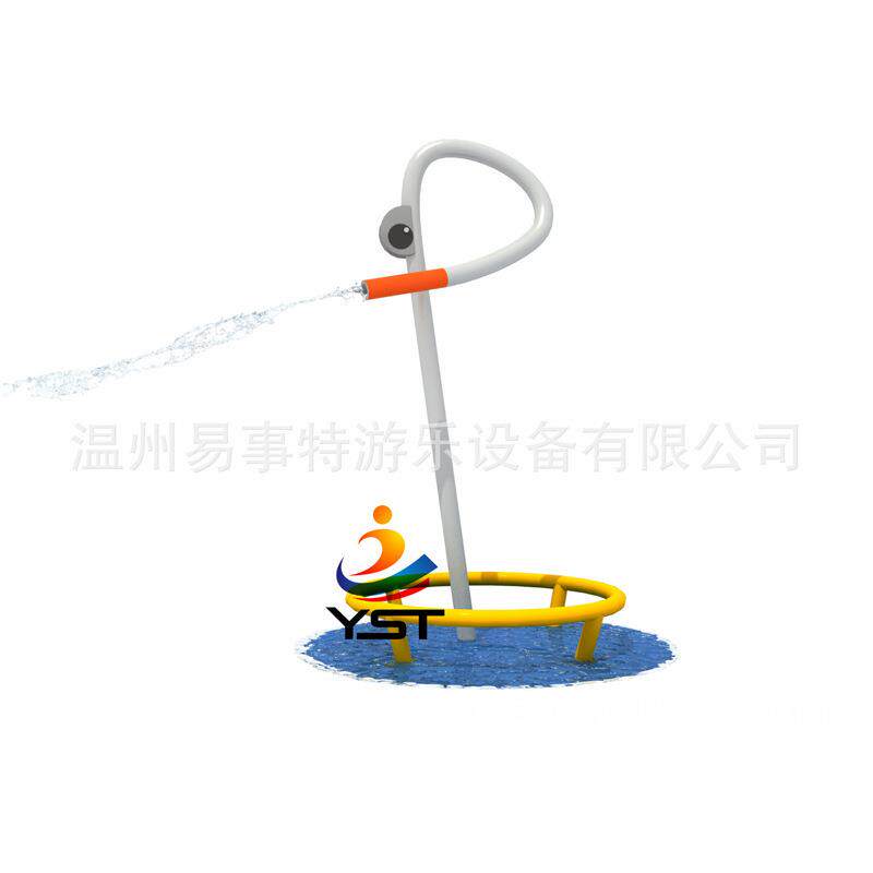 2019天鹅喷水柱水上滑梯儿童水上乐园设备水上乐园设施