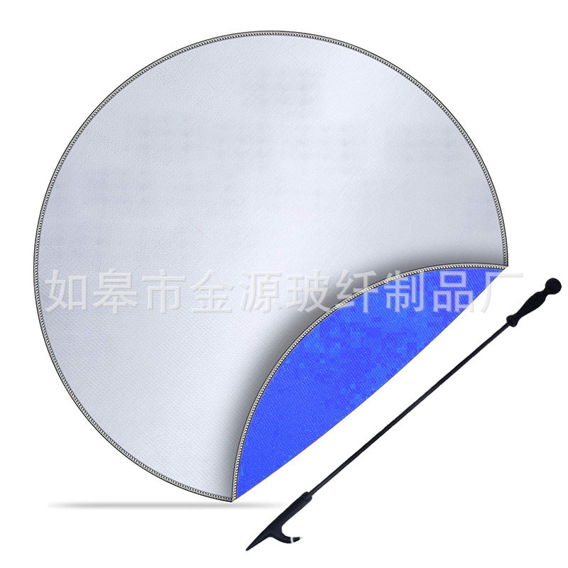 防火圆盘优质硅胶防火毯野营烧烤户外耐高温灰烬垫隔热送火钳