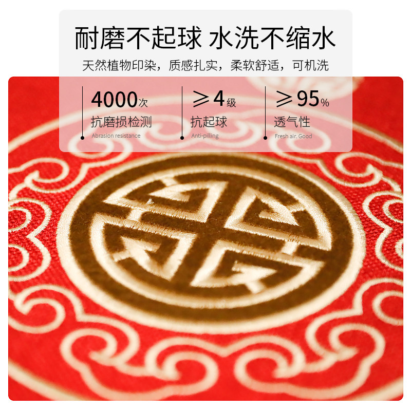 速发新中式抱枕沙发客厅靠背垫红木座椅靠垫靠枕夏办公室长条腰枕