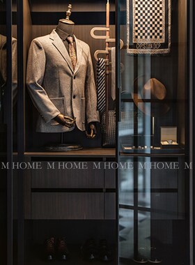 速发间板样衣帽西衣柜摆件展厅男士商务间服衣服陈列装饰摆设