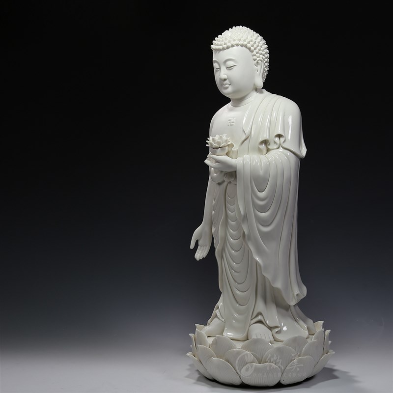 速发陶瓷20寸佛城阿弥陀佛观音大势至菩萨西方三圣供奉佛像摆