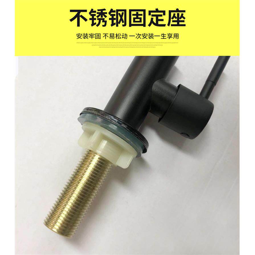 新款直销家用净水器水龙头不锈钢纯水机专用水龙头2分4分螺杆加长