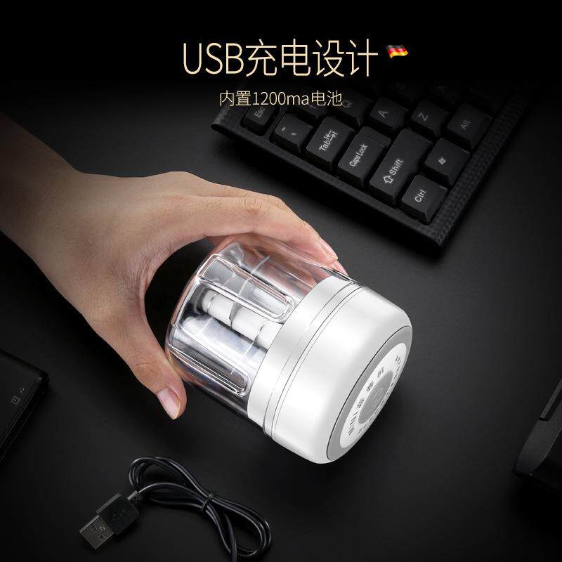 直销新款迷你无线不锈钢打蒜器电动家用 宝宝辅食机蒜泥搅蒜电动