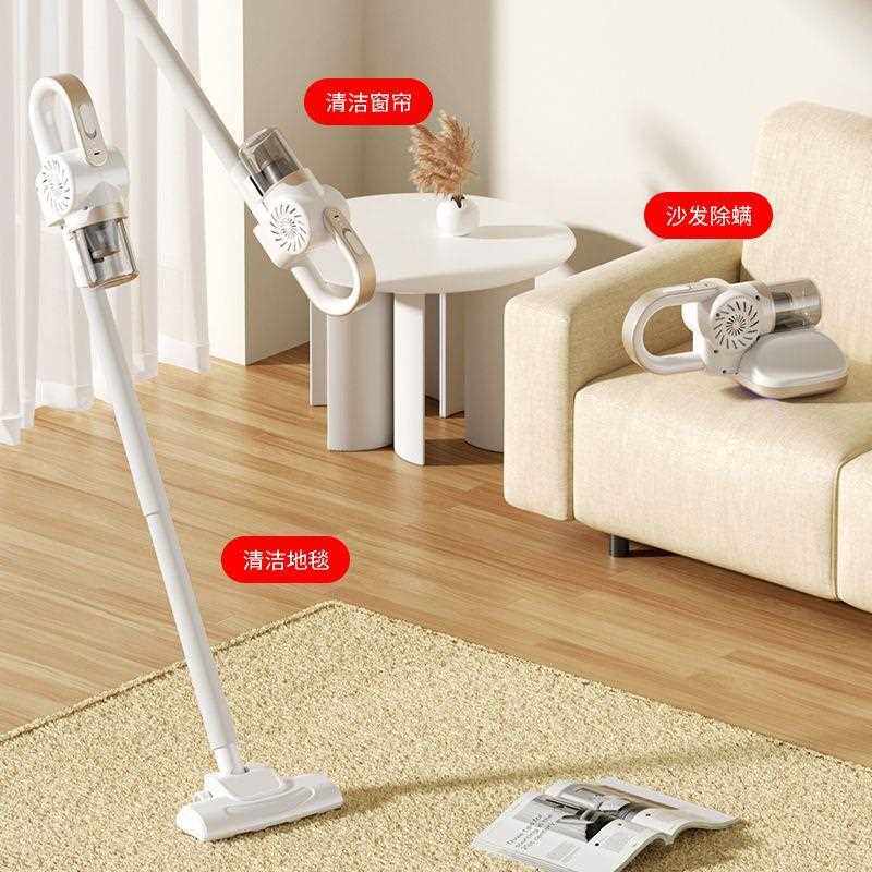 直销新款跨境无线家用吸尘器多功能大吸力床上除螨仪小型静音手持