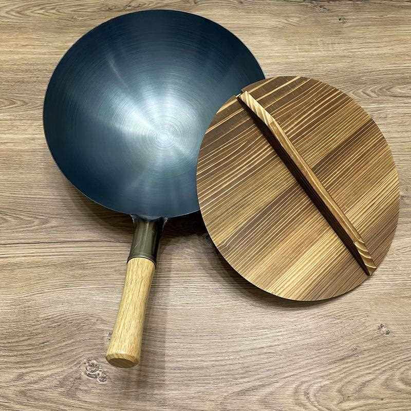 直销新款GZ6M老式杉木实木头盖碳化木盖锅盖家用盖子