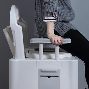 家用老人坐便器老年人可移动马桶孕妇室内坐便椅成人尿桶 直销新款