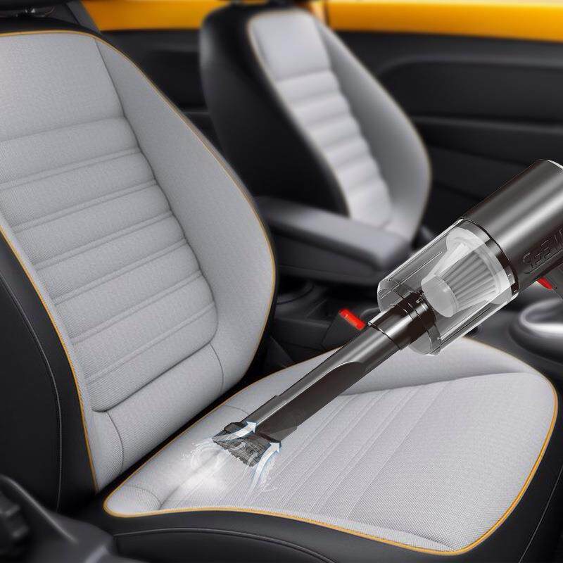 直销新款跨境热卖车载吸尘器无线充电便携式手持小型吸尘机大功率