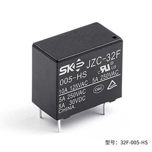 直销新款供应32F小型3V5V继电器 常开型4脚12V小型电磁继电器