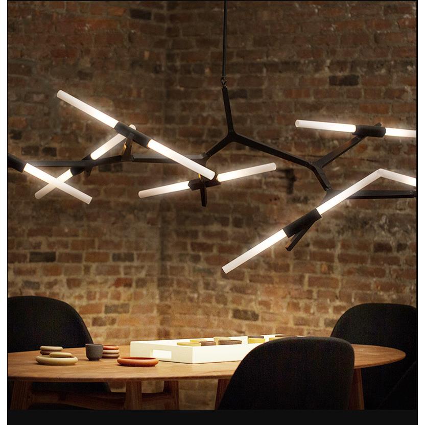 直销新款后现代简约餐厅客厅吧台咖啡厅店工业风格创意个性树枝树