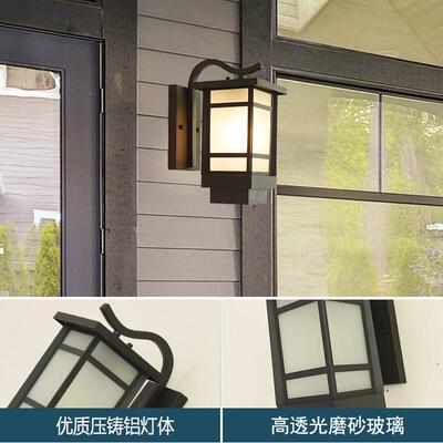 户外台防水TD17005壁灯墅庭院外室墙灯花园公园过道外走别廊阳灯