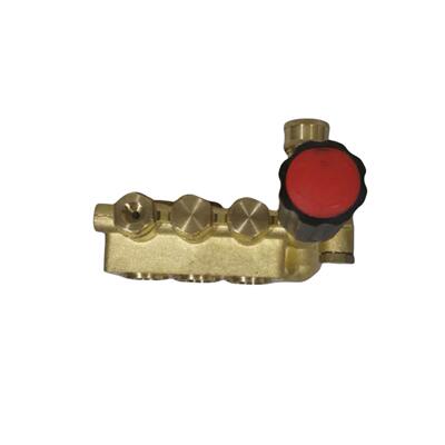 洗4特1812泵型超高压洗机2轴中头22675铜清块-0643号