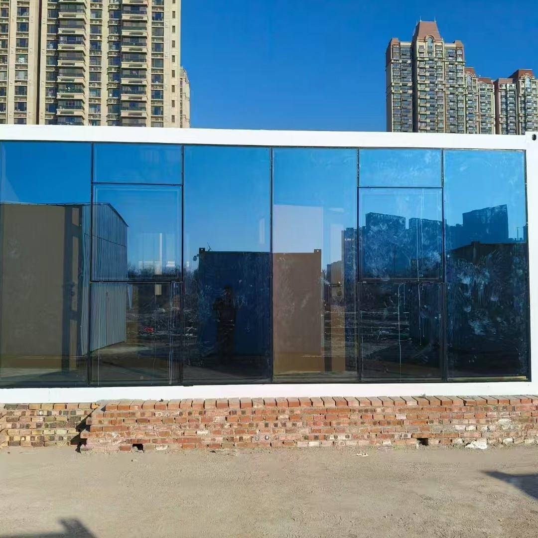 工住人装房屋彩钢地板房简易集房移动AHI办公室活箱动板房