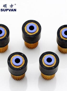 硕方线号机胶辊TP号6主0i/KZZ07套码管打码线号打印机动轴滚齿轮