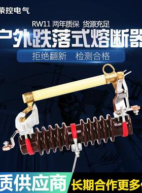 R高压跌DLS1110落式熔器W11-10KV100A200A户断外柱上熔开关令克断