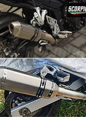 GSX60F不VDQ锈钢中段排气管尾消声器段套2007-25018年无损装安装
