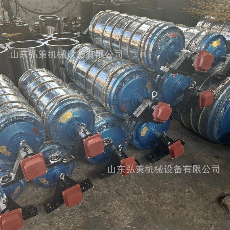 电TY75油冷式动置滚筒矿VDG用隔爆式外电动D滚筒内置包胶滚筒电机