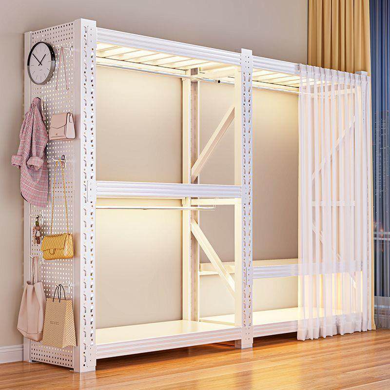 钢衣帽架铁蝴蝶孔货架组合衣柜家用开放简易衣制式YUA架落地艺收,电子元器件市场,其它元器件,淘宝优惠券,粉丝福利购,淘宝优惠卷