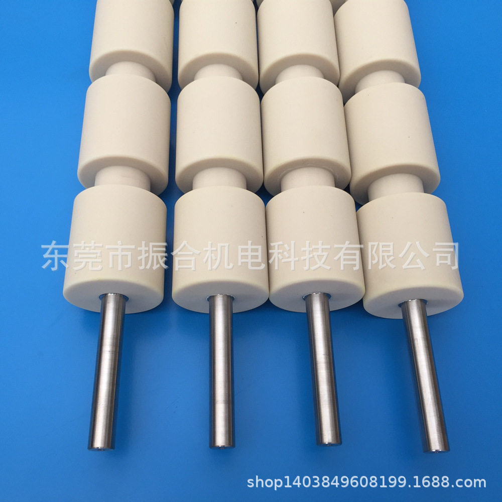 节式挡水辘 开槽包胶辘 包胶轴 压辘 PCB水平机专用 来图订制