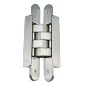 KIN21032锈钢暗铰外开隐藏不三维可调字铰木门页铰链暗隐形门十合